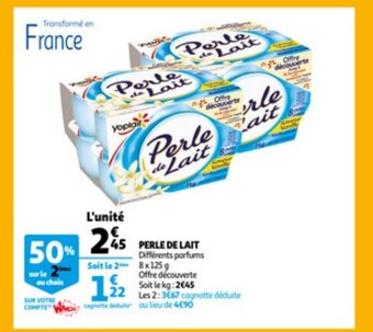 Perle de lait