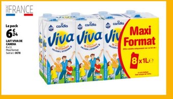 Lait viva de candia