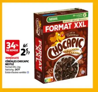 Auchan Cereales chocapic nestle 1kg aanbieding