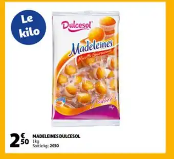 Auchan Madeleines dulcesol 1kg aanbieding