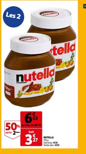 Nutella 750g