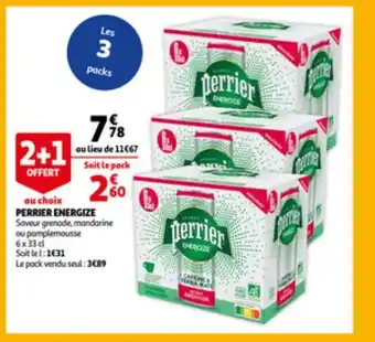 Auchan Perrier energize aanbieding