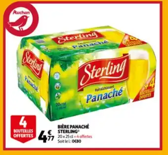 Auchan Biere panache sterling aanbieding