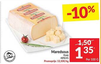 Intermarché Maredsous kaas aanbieding