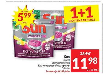 Intermarché Sun vaatwastabletten aanbieding