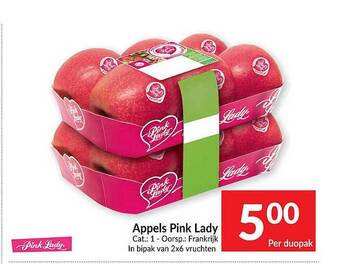 Intermarché Appels pink lady aanbieding