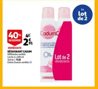 Deodorant cadum