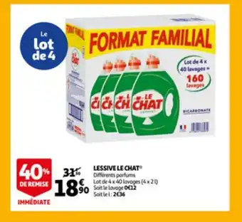 Auchan Lessive chat aanbieding