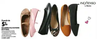 Ballerines fille ou femme in extenso