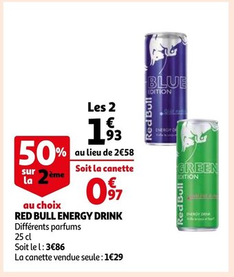 Red bull energy drink 25cl