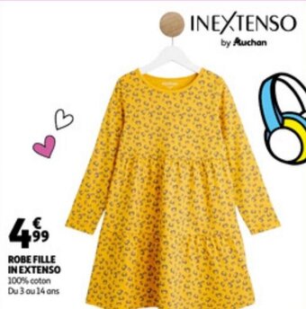 Robe fille in extenso