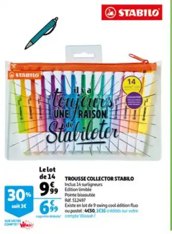 Trousse collection stabilo