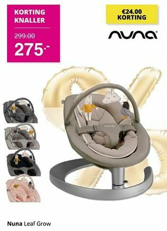 Baby & Tiener Nuna leaf grow aanbieding