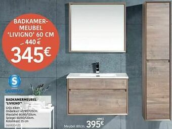 HandyHome Badkamermeubel livigno aanbieding