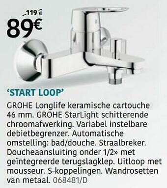 HandyHome Mengkranen start loop aanbieding
