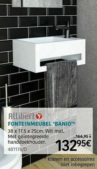 Fonteinmeubel banio