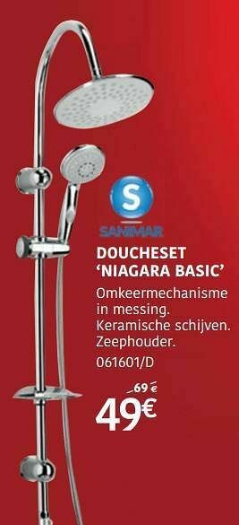 Doucheset niagara basic