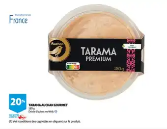 Auchan Tarama auchan gourmet 180g aanbieding