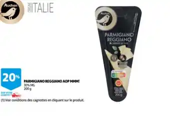 Auchan Parmigiano reggiano aop MMM! 200g aanbieding