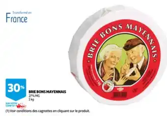 Brie bons mayennais 1kg