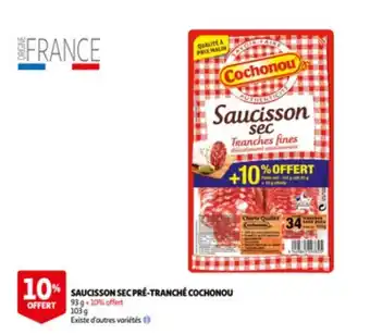 Saucisson sec pre-tranchie 103g