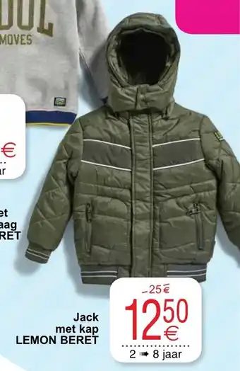 Cora Jack met kap Lemon Beret aanbieding