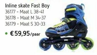 Krokodil Inline skate fast boy aanbieding