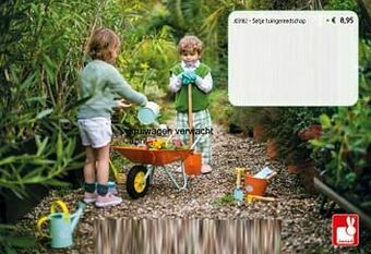 Setje tuingereedschap