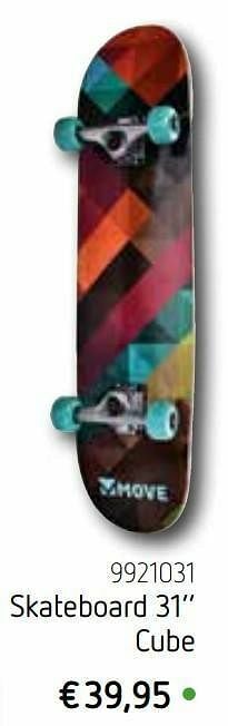 Skateboard 31`` cube