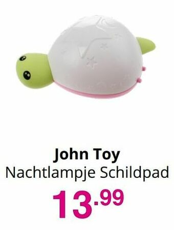 John toy nachtlampje schildpad