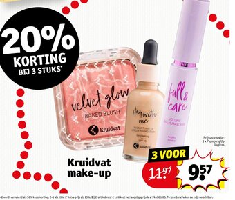Kruidvat Make-up aanbieding