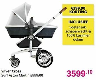 Baby & Tiener Silver cross surf aston martin aanbieding