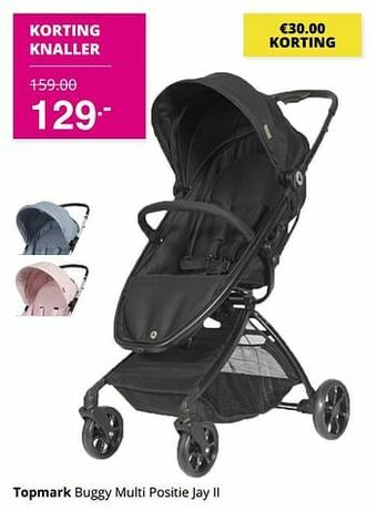Topmark buggy multi positie jay ii