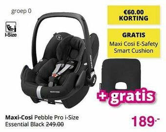 Maxi-cosi pebble pro i-size essential black