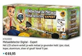 Metaaldetector digital - expert