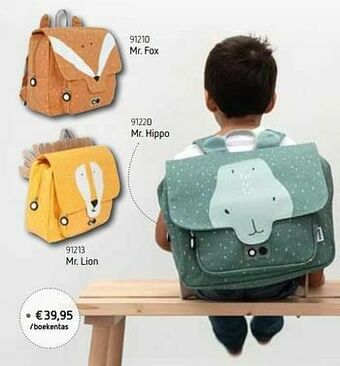 Boekentas mr. lion