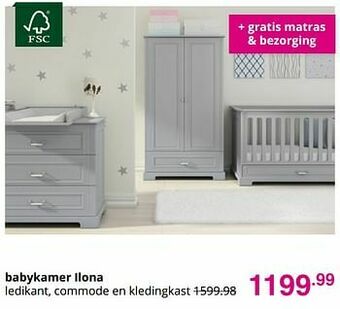 Baby & Tiener Babykamer ilona aanbieding