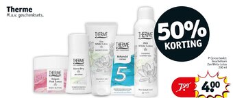 Kruidvat Therme aanbieding