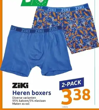 Ziki Heren boxers xs-xxl 2-pack