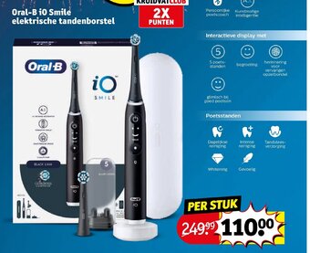 Oral-b i0 smile elektrische tandenborstel