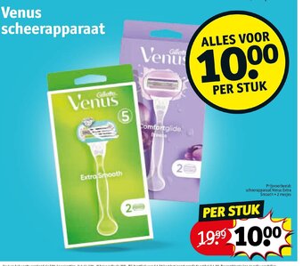 Kruidvat Venus scheerapparaat aanbieding