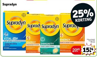 Kruidvat Supradyn energy tabs 30 stuks aanbieding