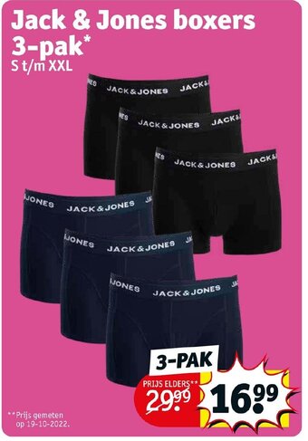 Kruidvat Jack & jones boxers 3-pak aanbieding