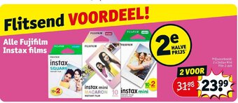 Kruidvat Alle fujifilm instax films aanbieding