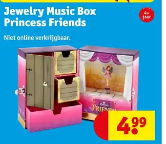 Jewelry music box princess friends