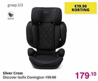 Baby & Tiener Silver cross discover isofix donington aanbieding