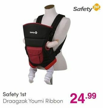 Baby & Tiener Safety 1st draagzak youmi ribbon aanbieding