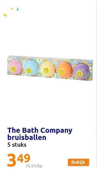 Action The bath company bruisballen aanbieding
