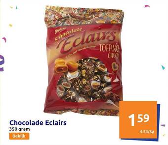 Action Chocolade eclairs aanbieding