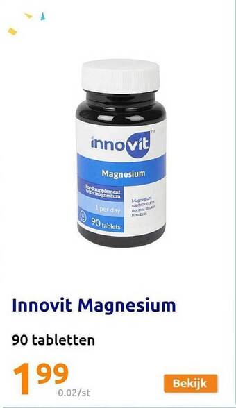 Action Innovit magnesium aanbieding
